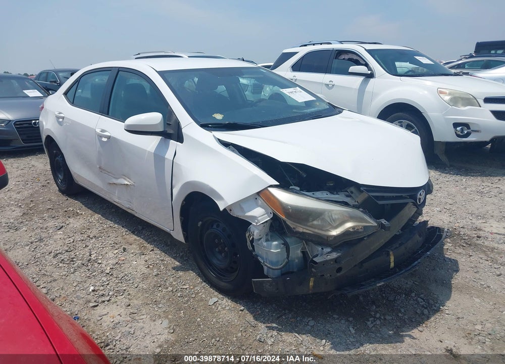 2014 TOYOTA COROLLA L VIN: 2T1BURHE8EC108803