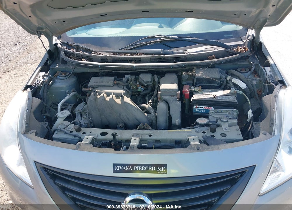 2012 NISSAN VERSA 1.6 S+ VIN: 3N1CN7AP9CL851193