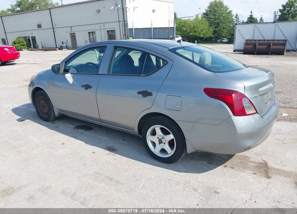 2012 NISSAN VERSA 1.6 S+ VIN: 3N1CN7AP9CL851193