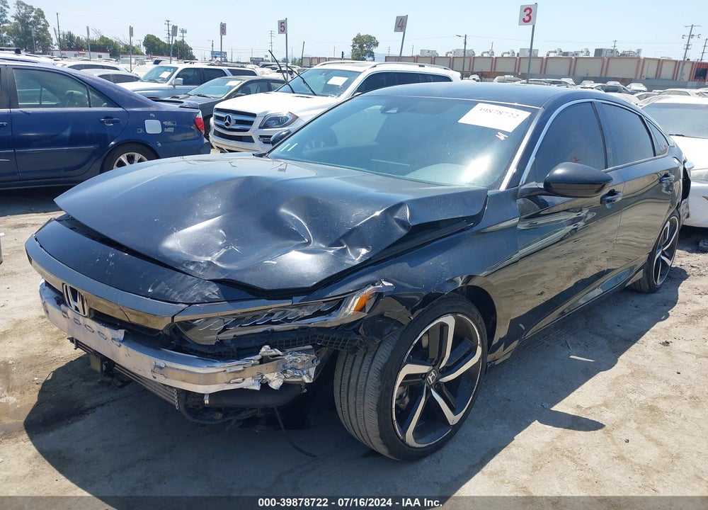 2021 HONDA ACCORD SPORT VIN: 1HGCV1F37MA070540