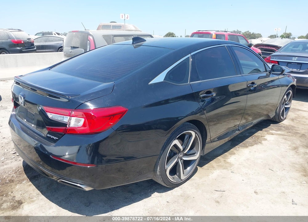 2021 HONDA ACCORD SPORT VIN: 1HGCV1F37MA070540