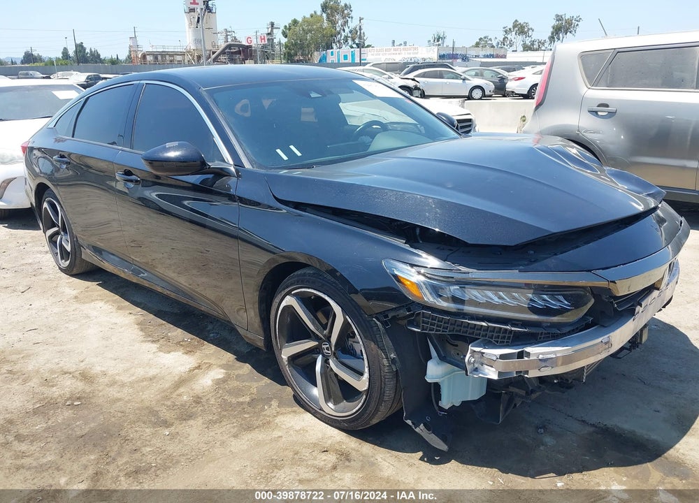 2021 HONDA ACCORD SPORT VIN: 1HGCV1F37MA070540