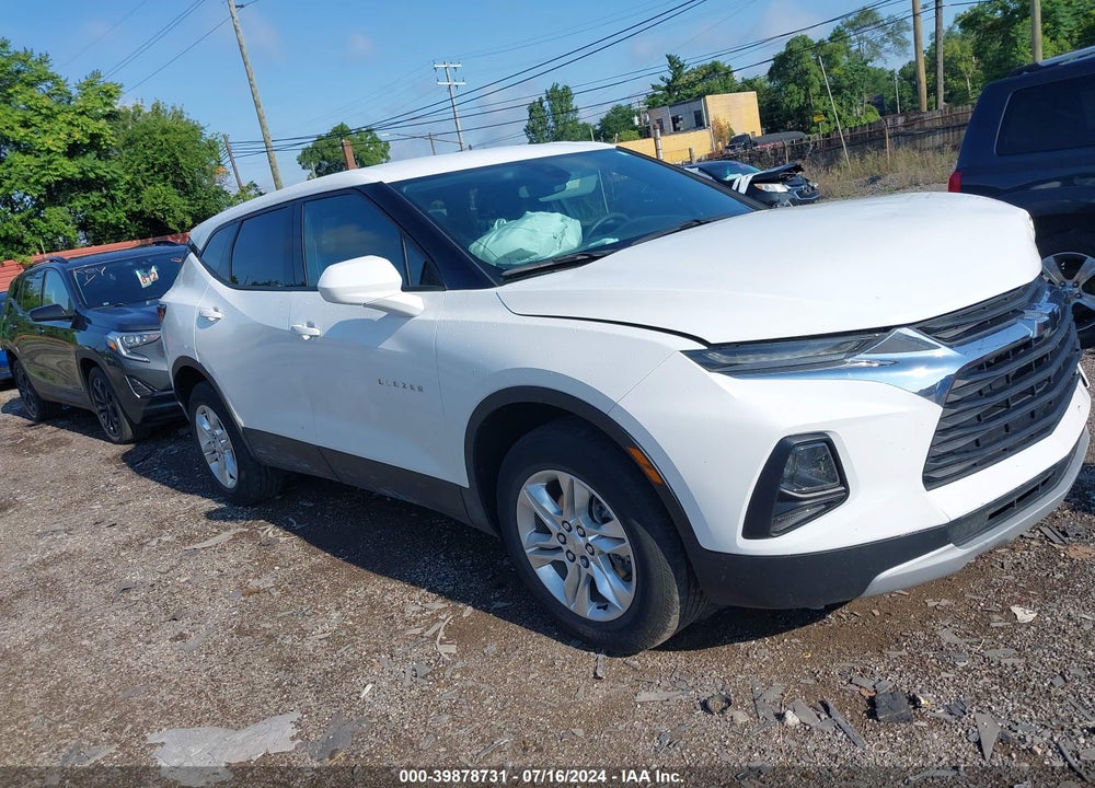 2021 CHEVROLET BLAZER VIN: 3GNKBCR4XMS584620