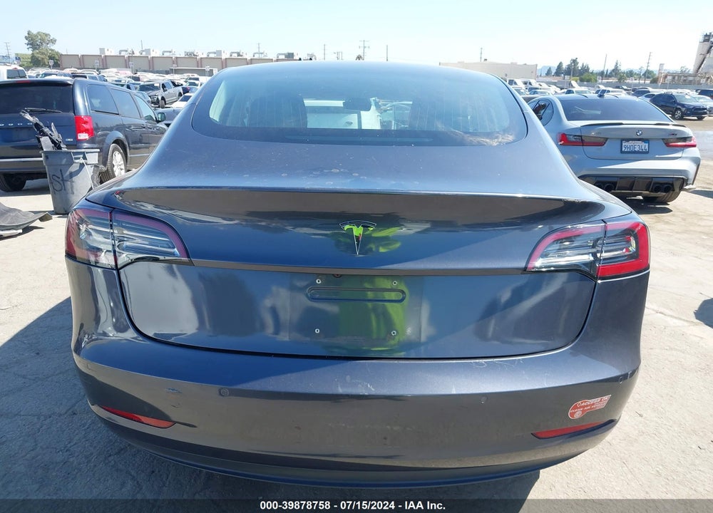 2018 TESLA MODEL 3 LONG RANGE/MID RANGE VIN: 5YJ3E1EA3JF050612