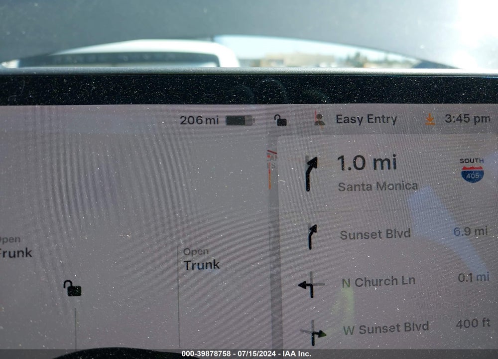 2018 TESLA MODEL 3 LONG RANGE/MID RANGE VIN: 5YJ3E1EA3JF050612