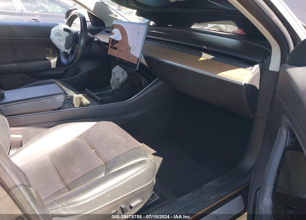2018 TESLA MODEL 3 LONG RANGE/MID RANGE VIN: 5YJ3E1EA3JF050612