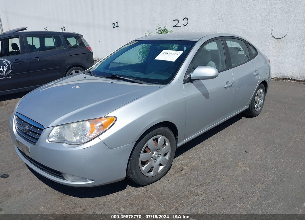 2008 HYUNDAI ELANTRA GLS/SE VIN: KMHDU46D38U279340