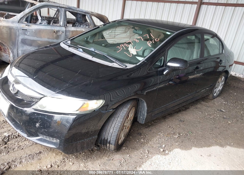 2009 HONDA CIVIC LX VIN: 19XFA16579E026146
