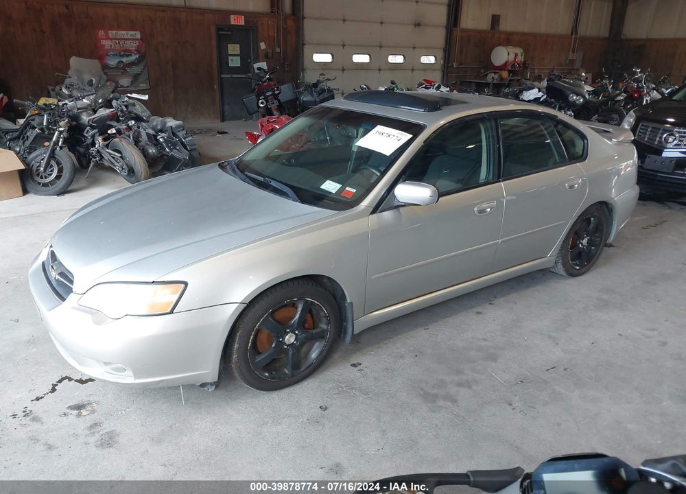 2006 SUBARU LEGACY 2.5I VIN: 4S3BL626667212583