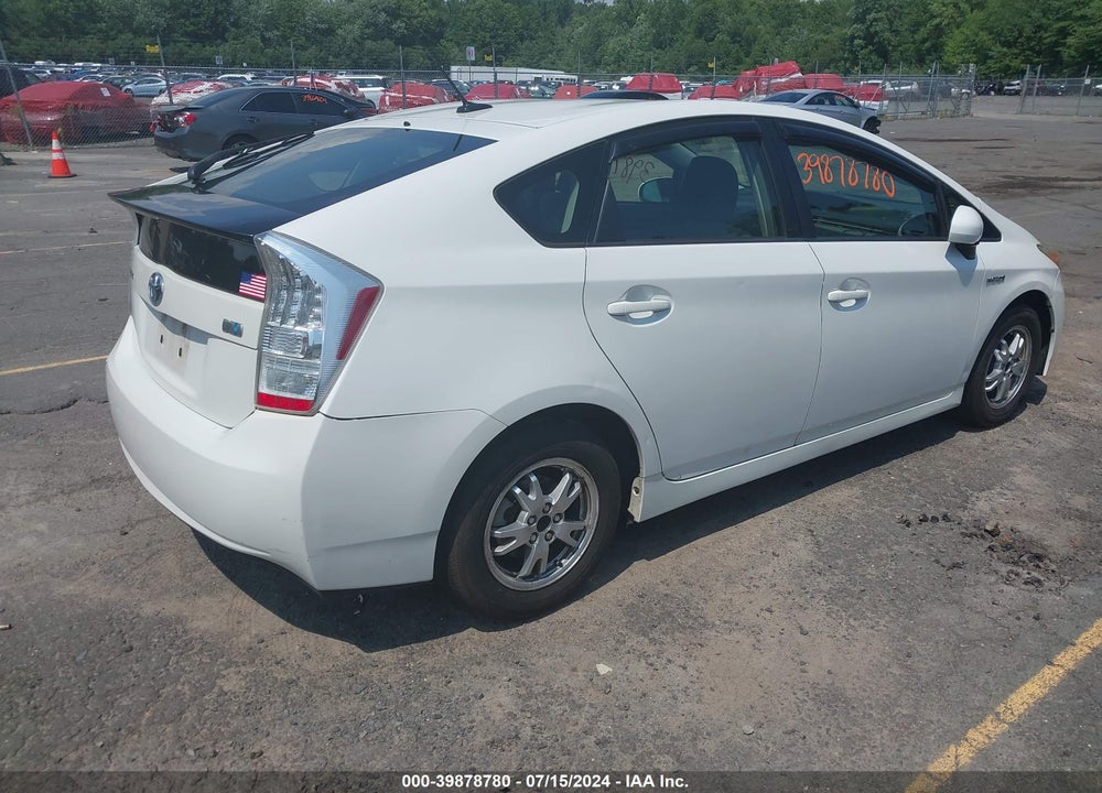 2010 TOYOTA PRIUS VIN: JTDKN3DU5A0154391