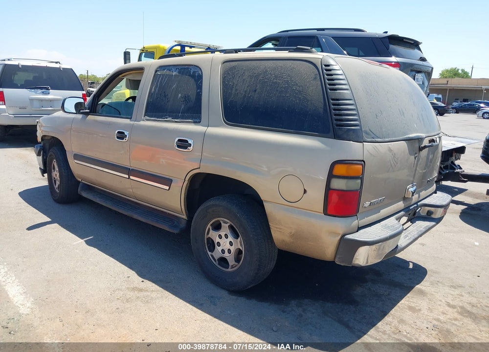 2005 CHEVROLET TAHOE LS VIN: 1GNEK13T05J199359
