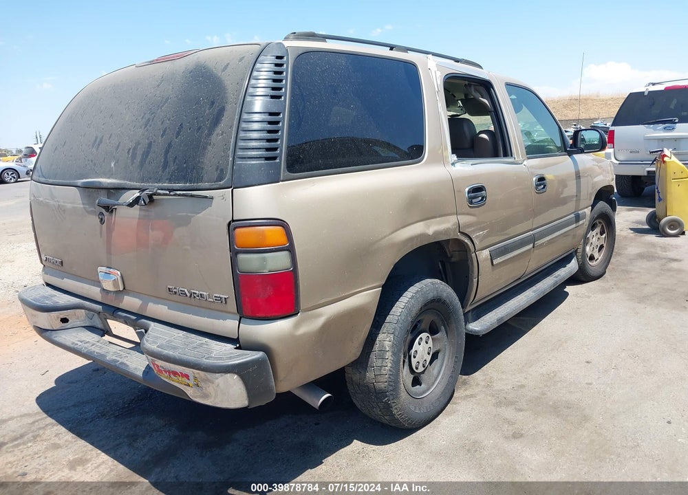 2005 CHEVROLET TAHOE LS VIN: 1GNEK13T05J199359