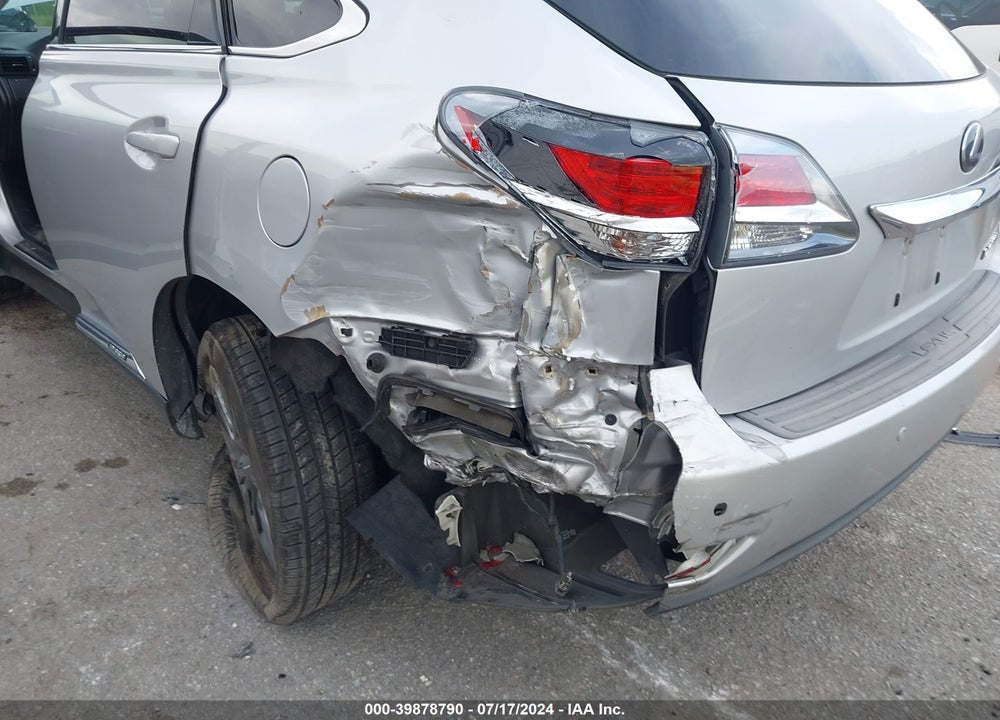 2013 LEXUS RX 450H VIN: JTJZB1BA5D2009331