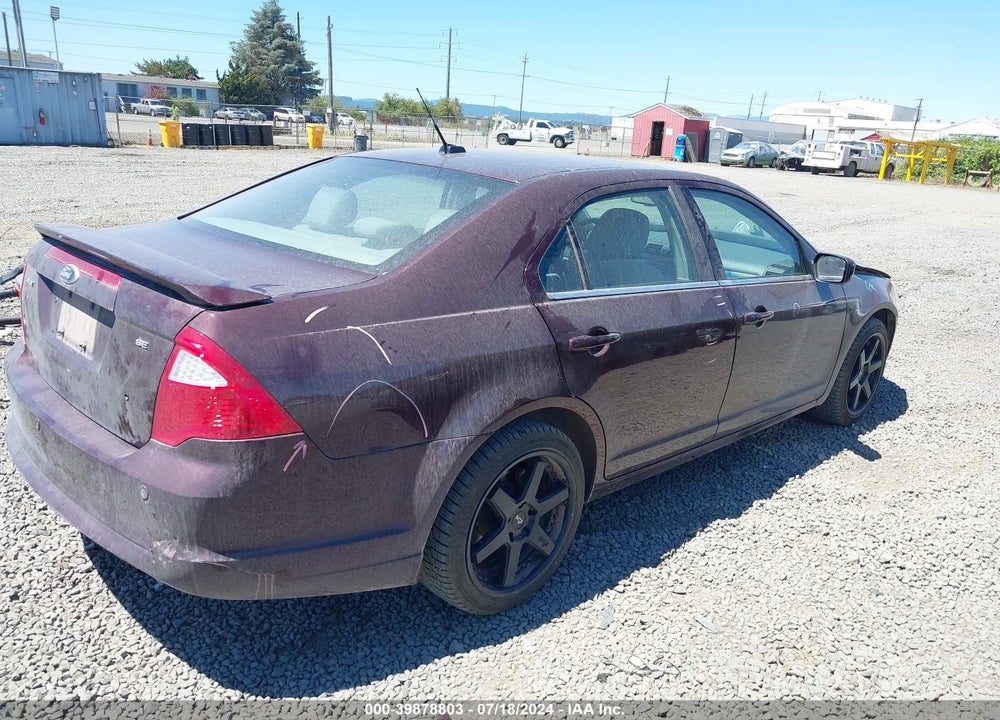 2011 FORD FUSION SE VIN: 3FAHP0HA8BR128619