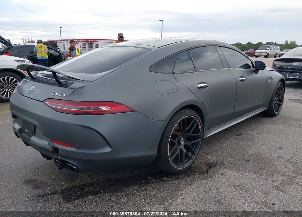 2020 MERCEDES-BENZ AMG GT 53 4-DOOR COUPE VIN: WDD7X6BB4LA012135