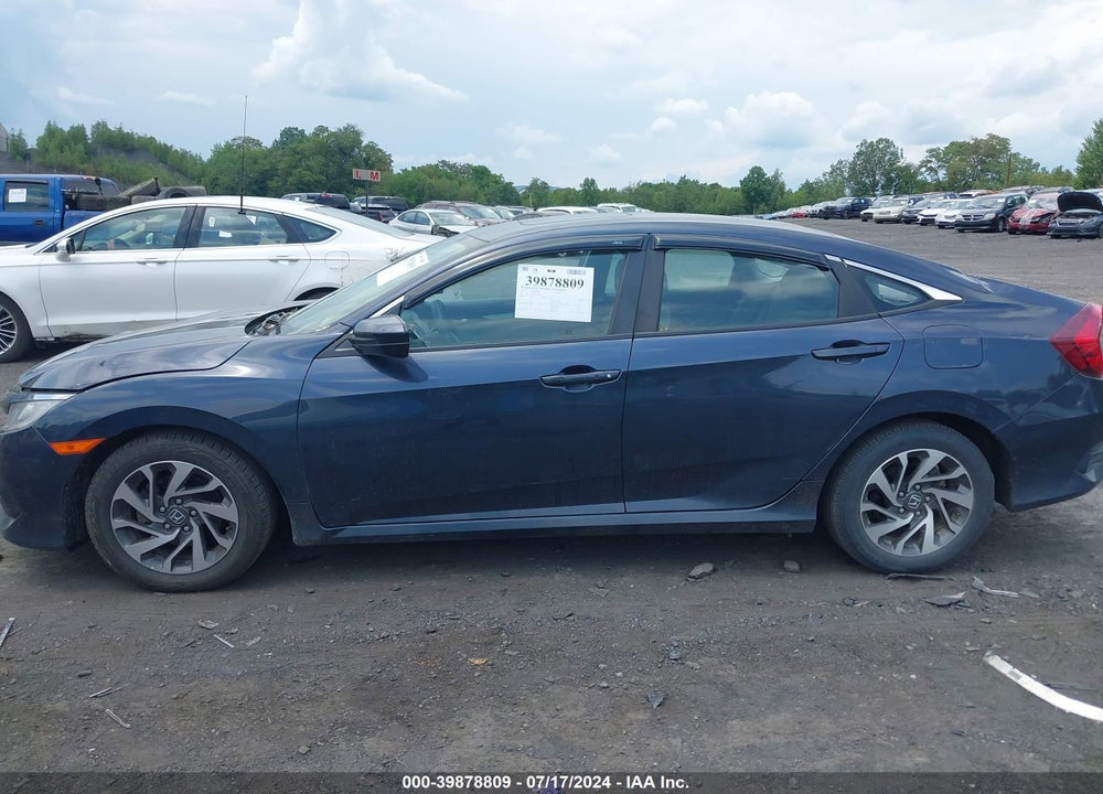2017 HONDA CIVIC EX VIN: 19XFC2F7XHE222162