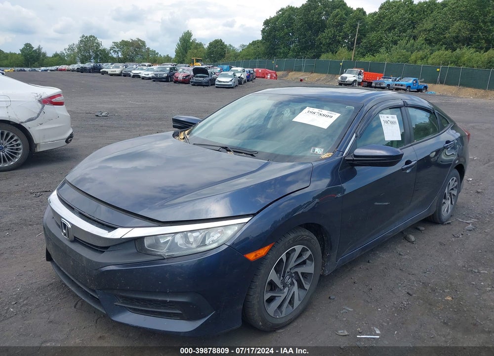 2017 HONDA CIVIC EX VIN: 19XFC2F7XHE222162