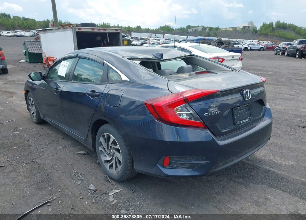 2017 HONDA CIVIC EX VIN: 19XFC2F7XHE222162