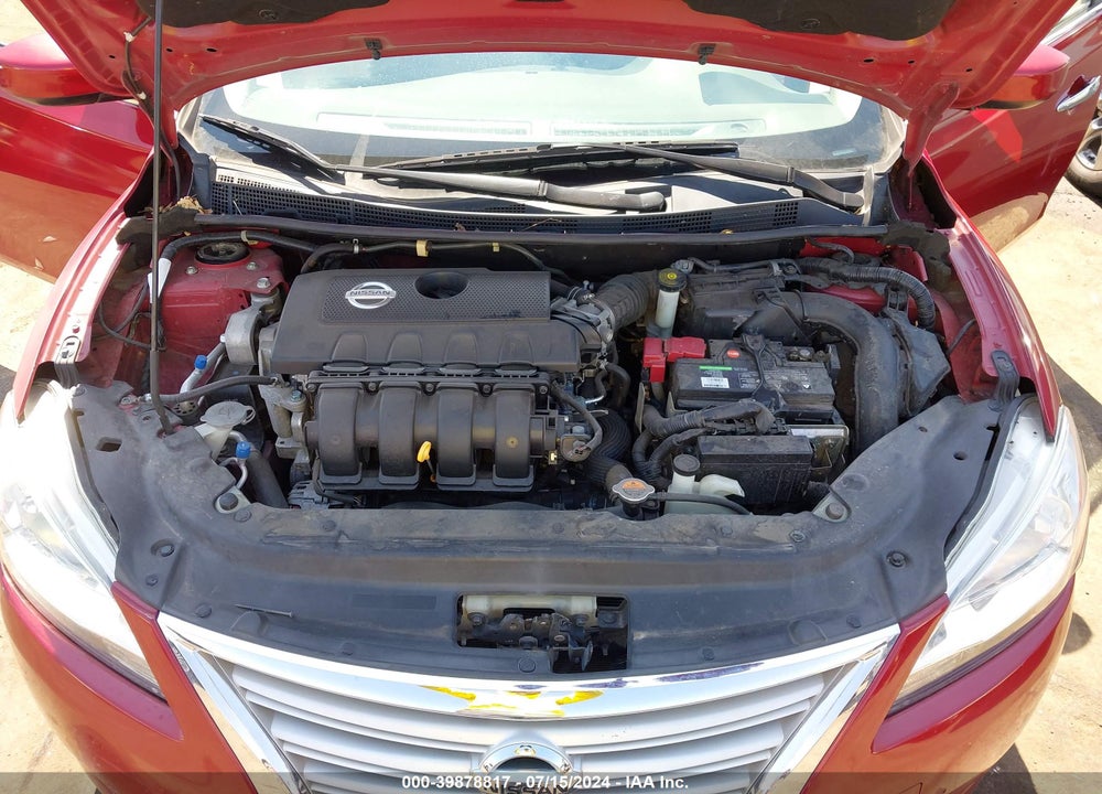 2013 NISSAN SENTRA SV VIN: 3N1AB7AP0DL725466