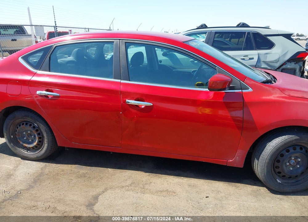 2013 NISSAN SENTRA SV VIN: 3N1AB7AP0DL725466
