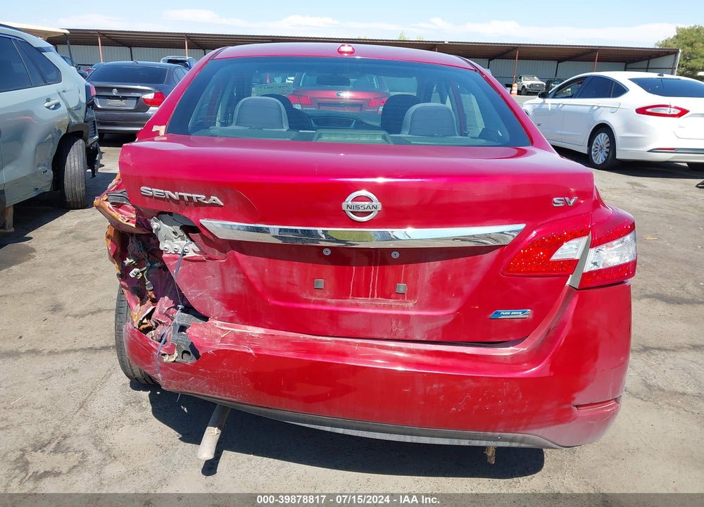 2013 NISSAN SENTRA SV VIN: 3N1AB7AP0DL725466