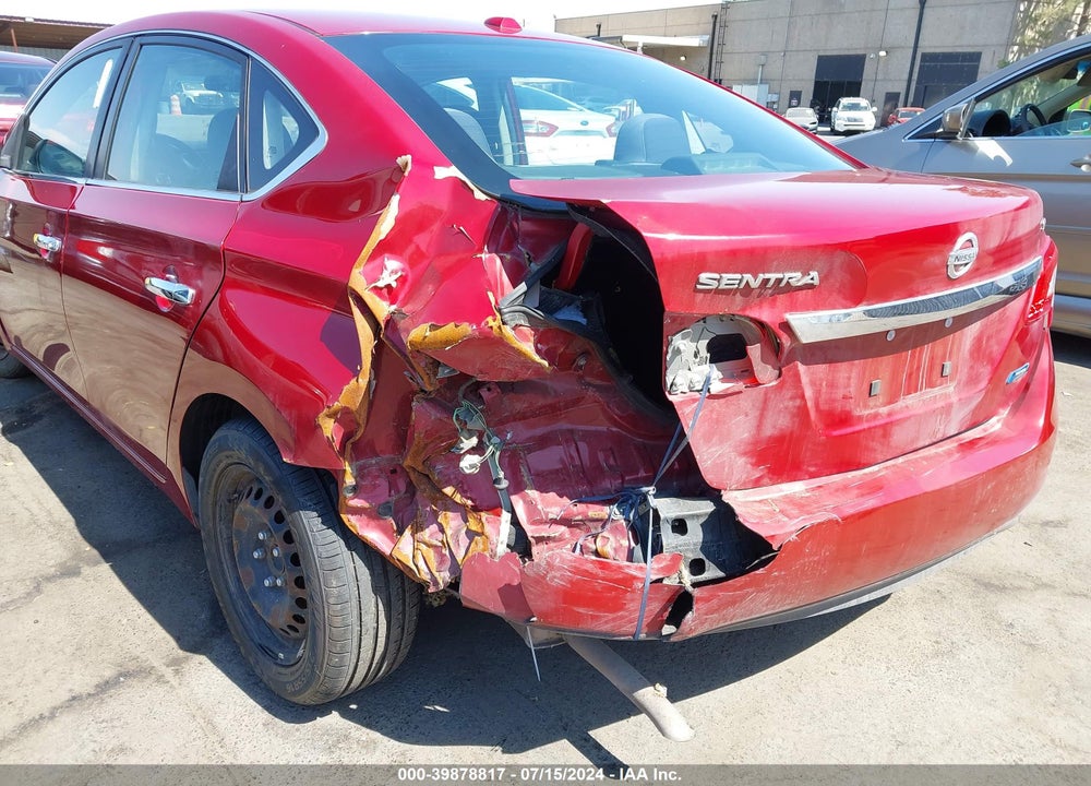 2013 NISSAN SENTRA SV VIN: 3N1AB7AP0DL725466