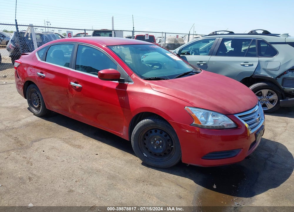 2013 NISSAN SENTRA SV VIN: 3N1AB7AP0DL725466