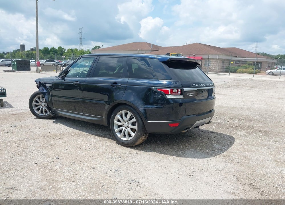 2015 LAND ROVER RANGE ROVER SPORT 3.0L V6 SUPERCHARGED HSE VIN: SALWR2VF6FA537718
