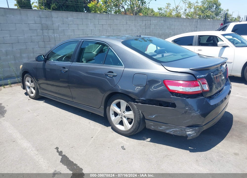 2011 TOYOTA CAMRY SE VIN: 4T1BF3EK6BU205350
