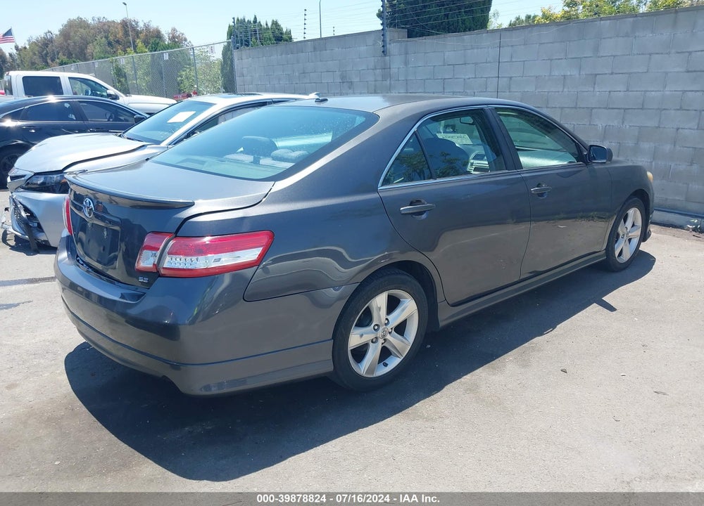 2011 TOYOTA CAMRY SE VIN: 4T1BF3EK6BU205350