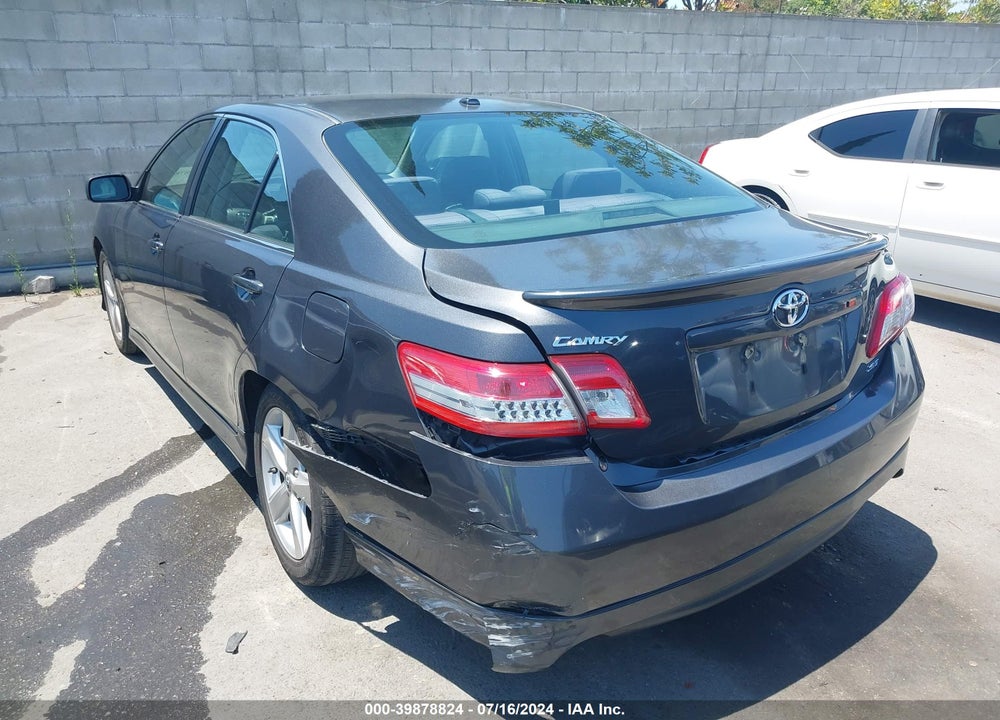 2011 TOYOTA CAMRY SE VIN: 4T1BF3EK6BU205350