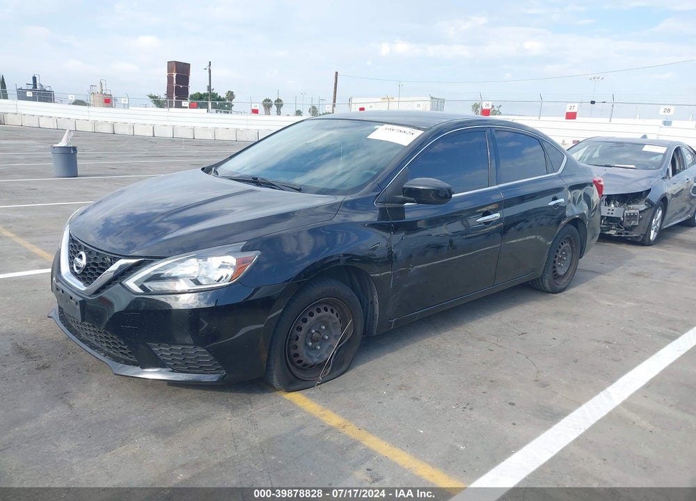 2017 NISSAN SENTRA SV VIN: 3N1AB7AP2HL652235