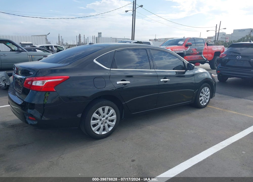2017 NISSAN SENTRA SV VIN: 3N1AB7AP2HL652235