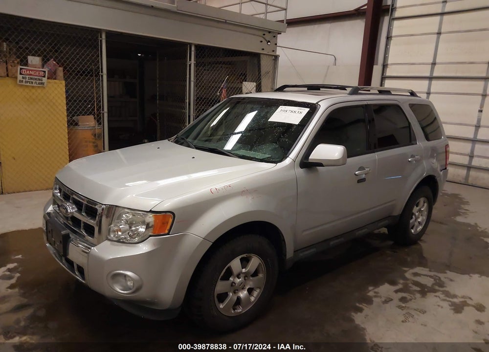 2012 FORD ESCAPE LIMITED VIN: 1FMCU9EG1CKB45225