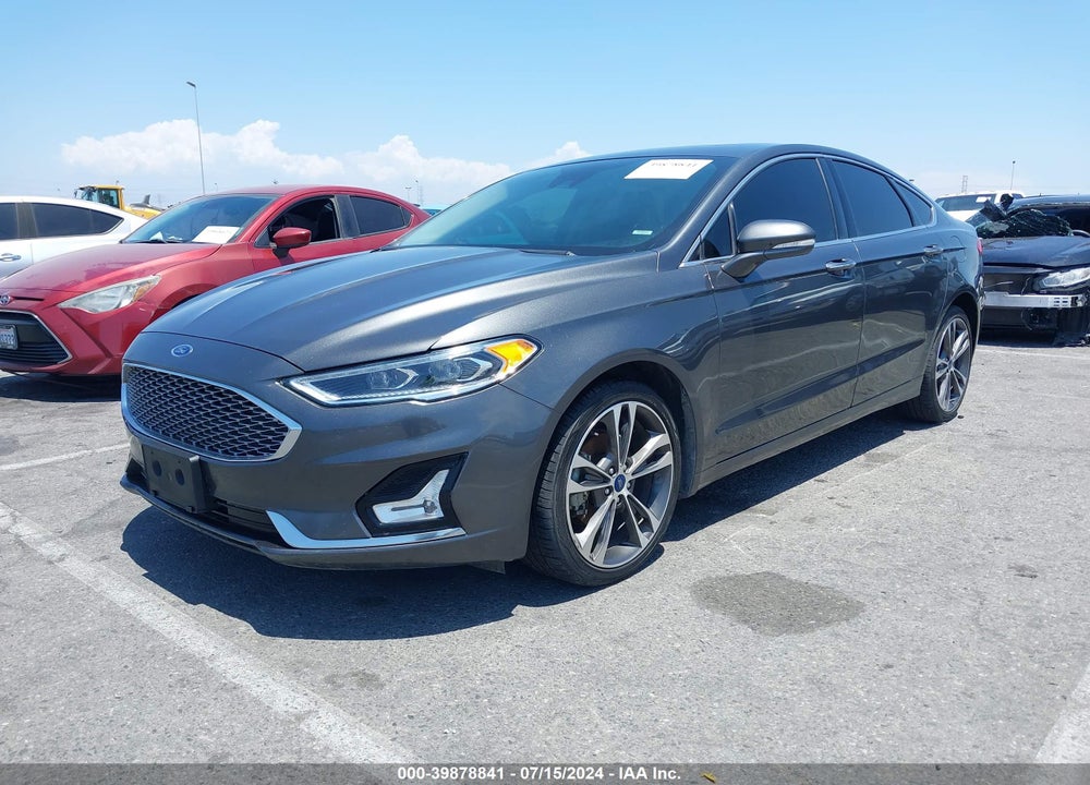 2019 FORD FUSION TITANIUM VIN: 3FA6P0D99KR206859