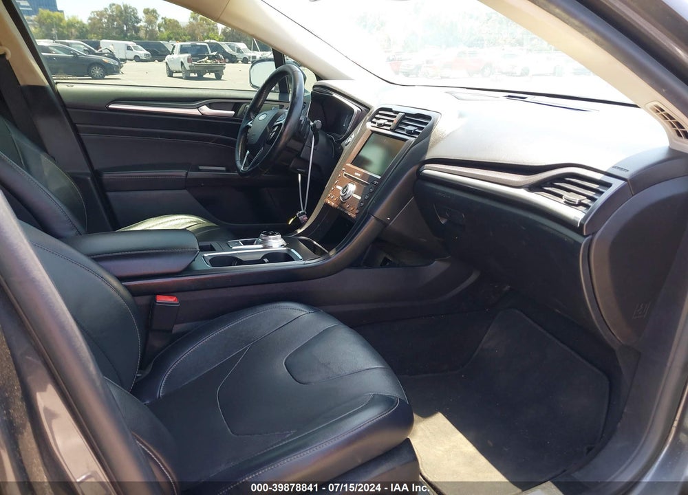 2019 FORD FUSION TITANIUM VIN: 3FA6P0D99KR206859