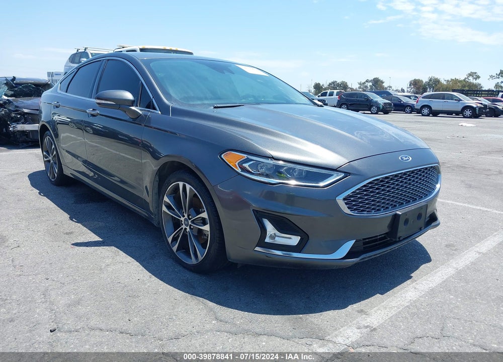 2019 FORD FUSION TITANIUM VIN: 3FA6P0D99KR206859