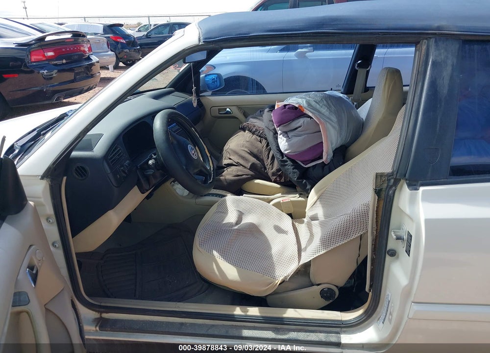 1999 VOLKSWAGEN CABRIO GL VIN: 3VWCB61E9XM814074