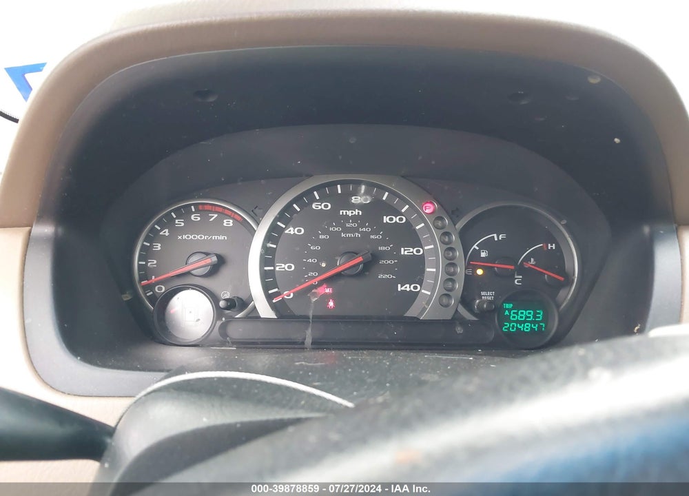 2005 HONDA PILOT EX-L VIN: 5FNYF185X5B034687