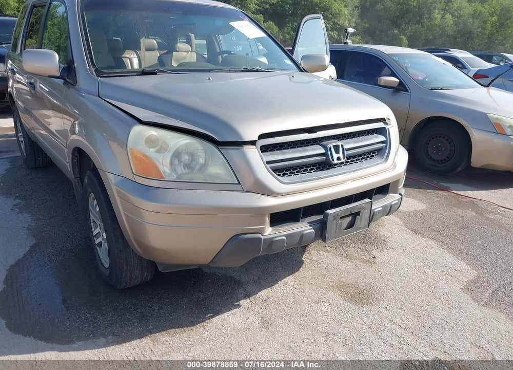 2005 HONDA PILOT EX-L VIN: 5FNYF185X5B034687