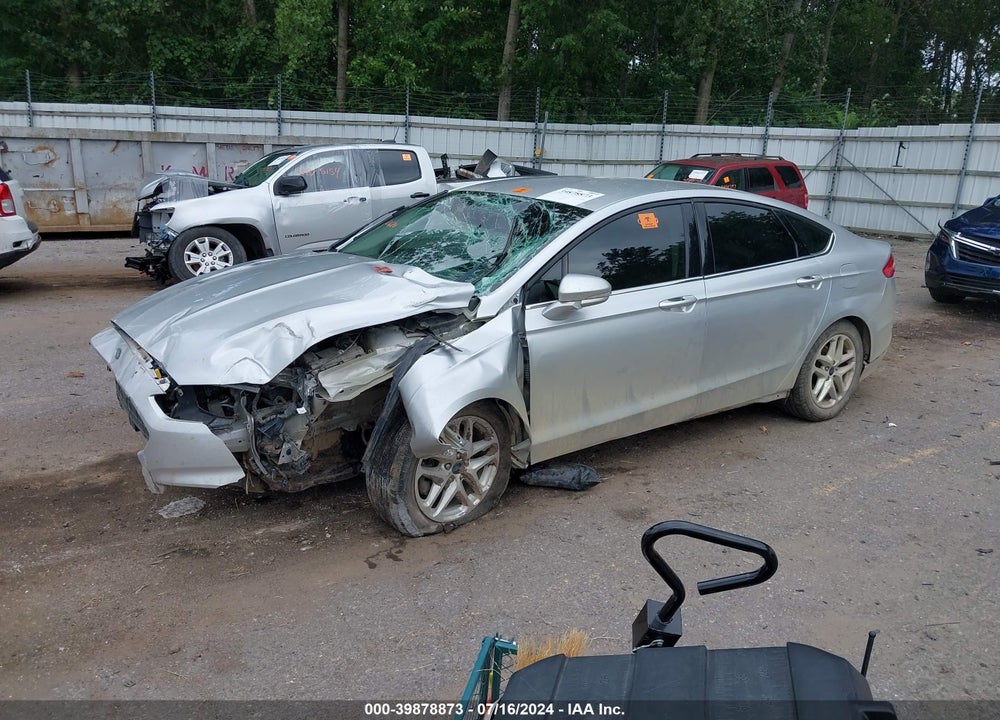 2016 FORD FUSION SE VIN: 3FA6P0H71GR390680