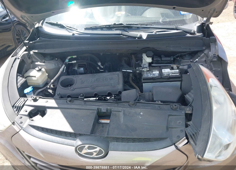 2012 HYUNDAI TUCSON GLS VIN: KM8JU3AC4CU458636