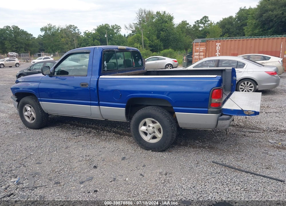 1997 DODGE RAM 1500 LT VIN: 1B7HC16Z2VJ590046