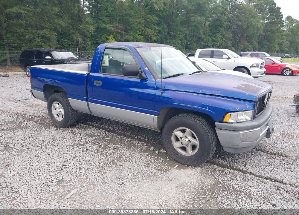 1997 DODGE RAM 1500 LT VIN: 1B7HC16Z2VJ590046