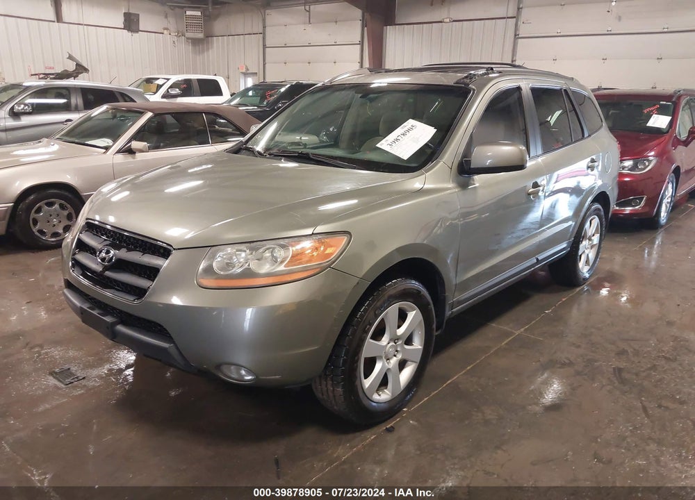 2009 HYUNDAI SANTA FE SE VIN: 5NMSH13E59H323424