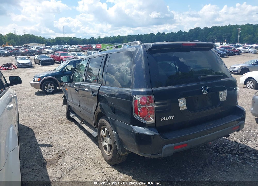 2008 HONDA PILOT EX-L VIN: 5FNYF28548B026532