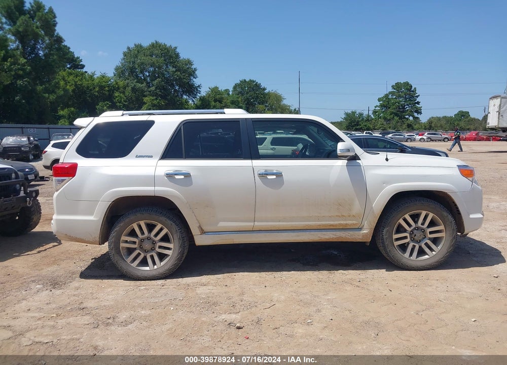 2012 TOYOTA 4RUNNER LIMITED VIN: JTEBU5JR7C5087468
