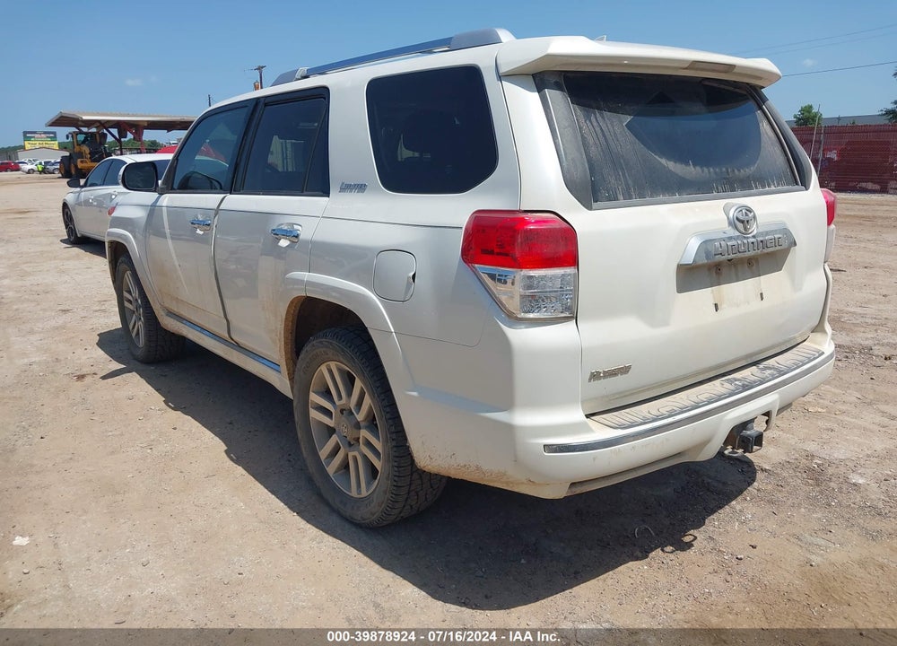 2012 TOYOTA 4RUNNER LIMITED VIN: JTEBU5JR7C5087468