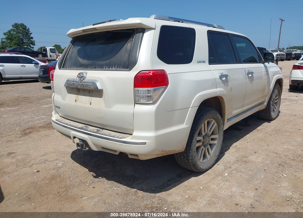 2012 TOYOTA 4RUNNER LIMITED VIN: JTEBU5JR7C5087468