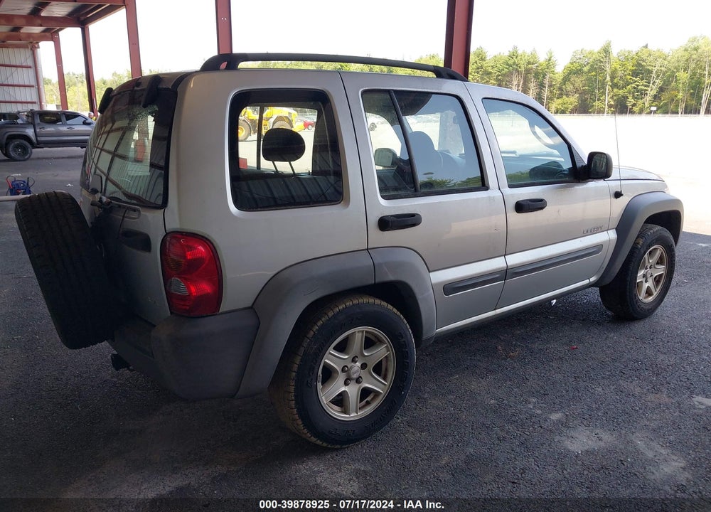 2004 JEEP LIBERTY SPORT VIN: 1J4GL48K64W229959